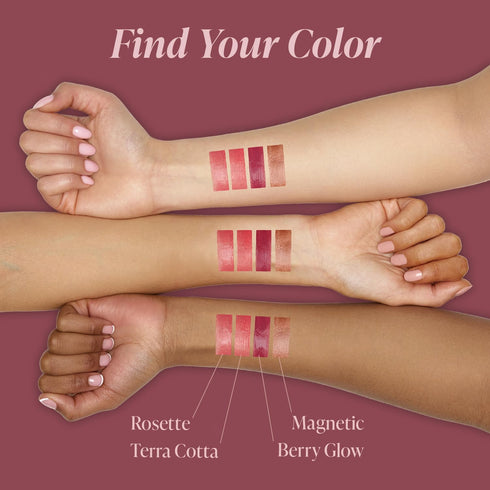 Mineral Fusion 3-in-1 Color Stick - Terra Cotta, Multi-Use Eye, Face, Lip Makeup, Creamy Lightweight Formula