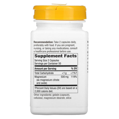 Natures Way Magnesium Complex, 100 ct