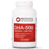 Protocol DHA-500 - DHA 500mg & EPA 250mg - Fish Oil Supplement for Brain Health & Support, 120 Softgels