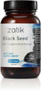 Zatik Naturals Black Cumin Seed Oil & Supercritical Extract - Cold Pressed, Unrefined, USDA Organic, 90 Vegan Softgels