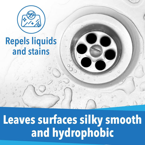 Surface Lock Home Ceramic Coating - Prevents Fingerprints on Appliances, 8 fl oz Spray for Countertops and Hard Surfaces