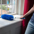 Unger Connect and Clean Microfiber Duster with Pivoting Handle, Compatible with Telescopic Poles for Cleaning