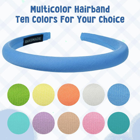 Headbands for Women, Padded Makeup Spa Facial Headband, Soft Sponge Hair Accessories