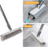 Floor Scrub Brush, 4 in 1 Tile Tub Scrubber with Adjustable Long Handle for Bathroom/Shower/Tub/Tile Cleaning
