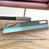 Multifunction Magic Broom, Silicone Floor Squeegee Broom with 59" Long Handle for Cleaning, Blue