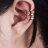 Ximimark Dreadlock Beads Set (1 Set; 15 Pcs; Dread Hair Braid Cuff Clip Adjustable Hair Rings; Gold Silver Bronze)