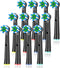 Replacement Brush Heads for Braun Oral b, Compatible with Pro 1000/2000/3000/5000/6000, 12 Pcs