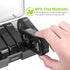GyOnyx 2 7 Weekly Pill Organizer Times a Day, Portable Travel Day Morning and Night Pill Box, Black Daily Am Pm Pill