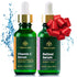 Tree of Life Beauty Facial Skin Care Set, Brightening & Firming, Vitamin C Serum + Retinol Serum, 2 Count