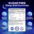 Melatonin Sleep Gummies Sugar Free - Natural Melatonin Sleep Gummies for Adults, Extra Strength Sleep Gummy Supplements, Sleeping Support Vitamin Dietary Supplement, Vegan, 6 mg - 60 Sleep Gummies