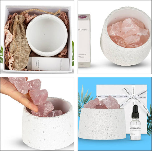 Vansza Stone Diffuser, Stone Aromatherapy Essential Oil Diffuser for Room, Room Diffuser, Long Lasting Scent Oil