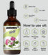 Rose Fragrance Oil 4oz for Aromatherapy Diffuser, Soap, Candle Making Scents