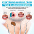 Dental Tools Set for Teeth Cleaning, Stainless Steel Scraper and Mouth Mirror for Plaque and Tartar Removal (Aqua)