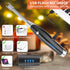 AT-Mizhi Electric Lighter, Rechargeable Long Neck Lighter with LED Flashlight for Candles & BBQ