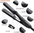 LOVANI Mini Flat Iron, Tourmaline Ceramic Small Hair Straightener, Dual Voltage Travel Hair Iron with Insulated Bag