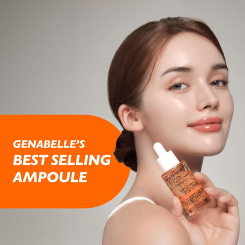 PDRN Vita Toning Ampoule - 1.01 fl oz, Lightweight Glass Skin & Toning Serum for Blemishes & Fine Lines