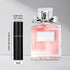 AC00SI Perfume Atomiser, Magnetic Lid Refillable Bottle, 5ml (Silver) - Portable & Leak-proof