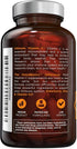 OmniBiotics Ultimate Vitamin C 2000 mg with Zinc, Elderberry, & Vitamin D3, 120 Vegan Tablets