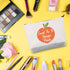 G2TUP Georgian Gift Sweet As A G Peach Makeup Bag, Georgia State Pride Cosmetic Bag, Zipper Travel Bag