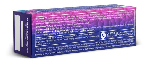 Whitening Kit with Whitener Gel, Mouthpiece for Tanning Bed & Powerful UV Light for At Home Whitening