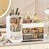 Large Capacity Makeup Organizer with Drawers for Vanity, Bathroom & Bedroom Desk, Easy Storage for Cosmetics, White