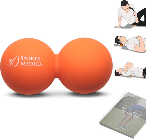 Peanut Massage Ball - Double Lacrosse and Peanut Ball Therapy | Trigger