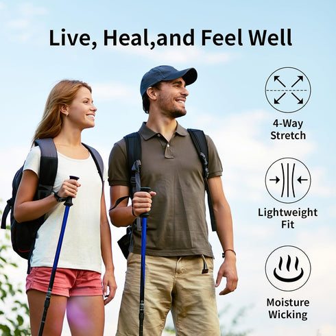 Ryidkcs Foot Support Sleeves - Pair for Plantar Fasciitis & Heel Spur Pain Relief, Arch Support Brace for Wide/Narrow
