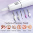 TOUCHBeauty Electric Nail Drill, Professional Nail Files for Acrylic Gel Nails, Portable Manicure Kit