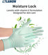 LANON 5 mil Vitamin-E Coated Latex Disposable Gloves, Food-Contact Grade, Green, Small