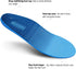 Plantar Fasciitis Feet Insoles, Arch Supports Orthotics Inserts for Flat Feet, High Arch