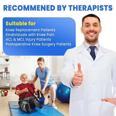 Knee Replacement Recovery Aids - Must Have Hip/Knee Surgery Recovery Equipment, Knee Rehabilitation Equipment for ACL