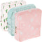 WY LIGHTING LEVEL 3 PCS Sanitary Pad Storage Bag Portable Period Bag for Teen Pads/Sanitary