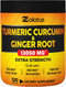 6 in 1 Turmeric Curcumin + Ginger Capsules, 95% Curcuminoids, Joint & Absorption Support - 120 Capsules