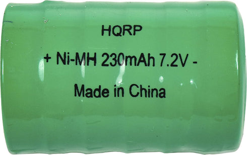 HQRP Battery Compatible with Siemens Medical System SERVOX, Unipower B10415 Acoustic Infant Stimulator, Emmerich 2023-C23, Romet Electro-Larynxes Digital Electronic Speech Device