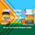 Natures Plus Animal Parade Vitamin D3 Children’s Chewables - Black Cherry Flavor - 90 Tablets, Pack of 2 - Gluten Free