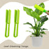 Wzttdm Set, 2 2 Leaf Cleaning Tongs, Microfiber Gloves for Plant Dusting, Plants Cleaning Include PCS Plant Leaf