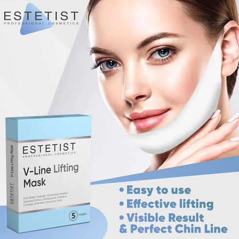 V Shaped Slimming Face Mask Double Chin Reducer, Anti Aging Firming Jawline Lifting Belt