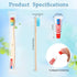 Sieral 120 Pcs Bamboo Toothbrush with Toothpaste, Individually Wrapped Disposable Travel Toothbrush Kit for Hotel,