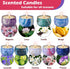 Set 9 Pack Pack Scented Candles Gifts for Women, Aromatherapy Candles Soy Wax with Essential Oil Include Lavender