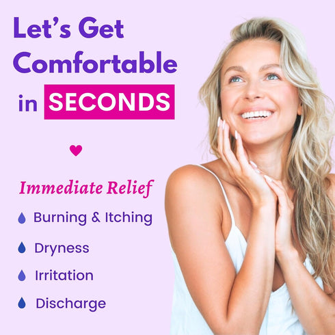 Pack 12 Immediate Muun Vaginal Moisturizer - Intimate Hydration - Dryness Burning Itching Discomfort Relief