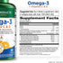 Omega-3 60 Purity Products - Plus Vitamin C & D, softgels