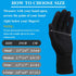2 Pairs Copper Arthritis Gloves for Hand Pain, Full Finger Compression Gloves for Men and Women, Support Wrist, Joint