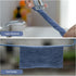 NovaPuff 20 9.84*9.84 Pcs in Grey Tear-Away Microfiber Towels, Lint-Free Cleaning Cloth Washable Paper Towels, Ultra