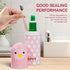 Travel Toothbrush Case, Cute Portable Toothbrush Holder with Cover for Camping, Home, School, Business (Pink)