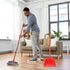 COHEALI Plastic Upright Dustpan, Long Handle Lobby Dust Pan for Garage Home Yard Cleaning, 63cm (Dust Pan Only)