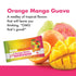 Bonk Breaker Energy Chews with Electrolytes | Orange Mango Guava | 10 Pack, Amazing Energy Gummies, Electrolyte Chews