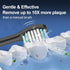 Replacement Toothbrush Heads - Compatible with AquaSonic Black Series, Vibe Series, Pack of 5