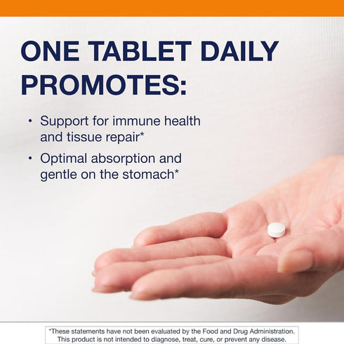 Immune 60 Metagenics Zinc A.G. - Highly Absorbable Zinc with Arginine & Glycine Chelates - Supports Function, Bone