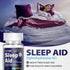 HealthA2Z Sleep Aid 200 Caplets | Diphenhydramine HCl 25mg | Regular Strength Non-Habit-Forming Sleeping Pills