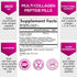 Collagen Peptides for Women & Men, Type I, II, III, V, X Hydrolyzed Collagen Pills, Grass Fed Non-GMO Multi Collagen Peptides Supplements, Hair, Skin, Nail, Bones, Joint Health Support - 120 Capsules
